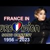 France 🇫🇷 in Eurovision Song Contest (1956-2023)